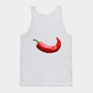 Image: Chili pepper (curved) Tank Top